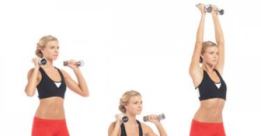 Эффективный комплекс упражнений с гантелями для женщин